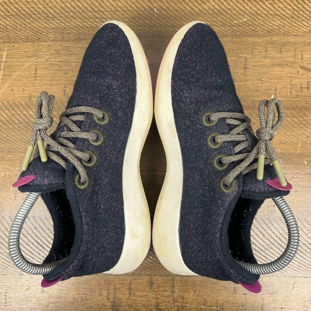 AllBirds Wool Runners Womens 7 Purple Merino Wool Running Shoes Sneakers‎
